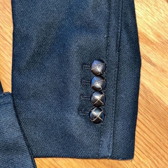 J. CREW Cashmere Wool blend Nello Gori Duffle Hooded Toggle Zipper Coat Jacket 4 - Picture 9 of 12